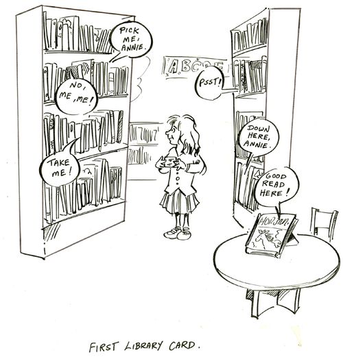 First library card