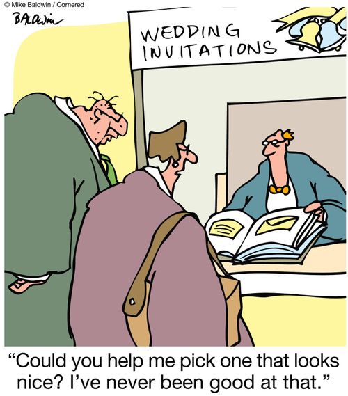 "Could you help me pick one that looks nice? I've never been good at that."