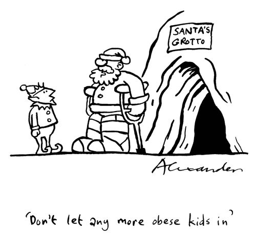 'Don't let any more obese kids in.'
