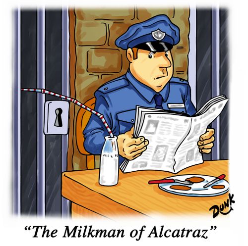 'The Milkman of Alcatraz.'