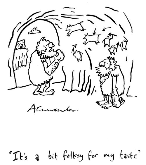 "It's a bit folksy for my taste."