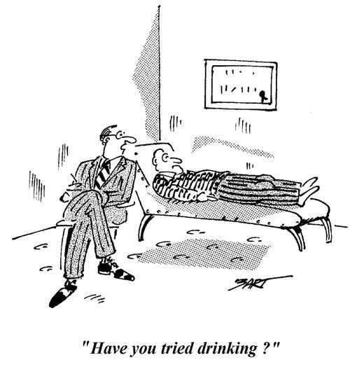 Have you tried drinking ?