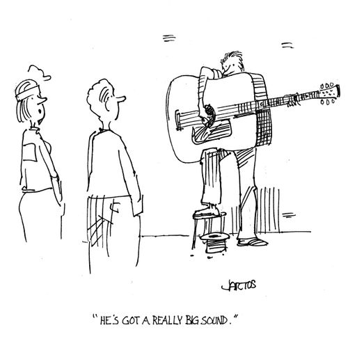 'He's got a really big sound.'