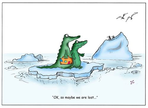 'OK, so maybe we are lost...'