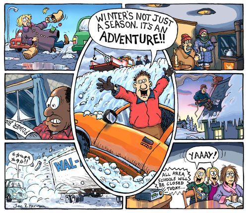 Winter is an Adventure.