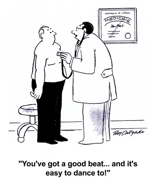 'You've got a good beat... and it's easy to dance to!'