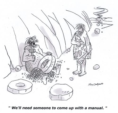 'We'll need someone to come up with a manual.'