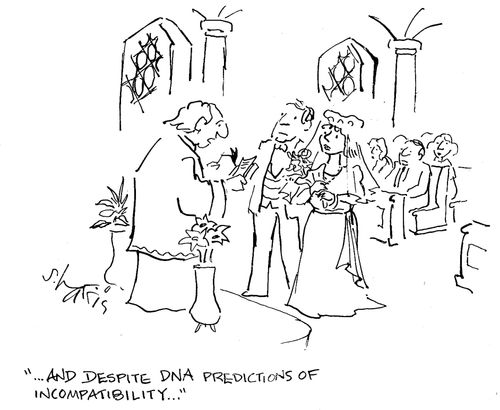 '...and despite DNA predictions of incompatibility...'