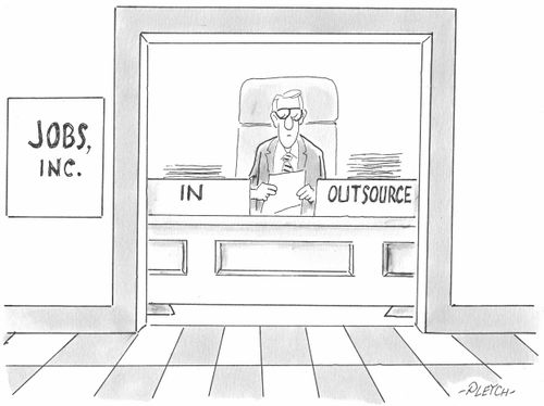 Jobs Inc: In and outsource.