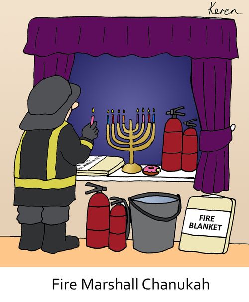 Fire Marshall Chanukah