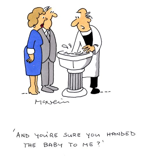 'And you're sure you handed the baby to me?'