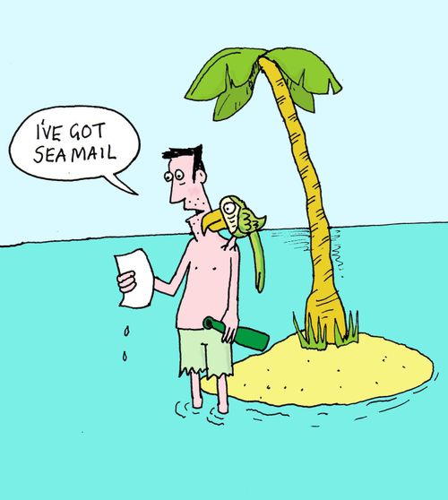 'I've got seamail.'