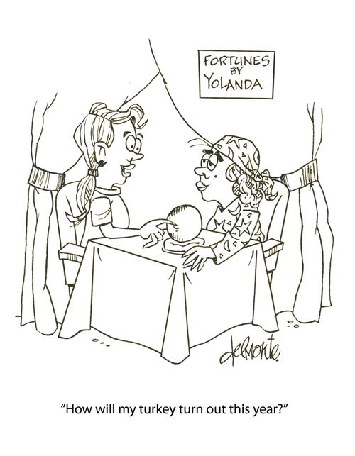'How will my turkey turn out his year?'