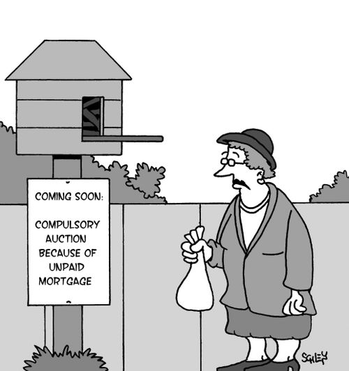 Coming soon: Compulsory auction because of unpaid mortgage