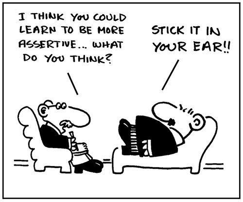 'I think you could learn to be a little more assertive. What do you think?'