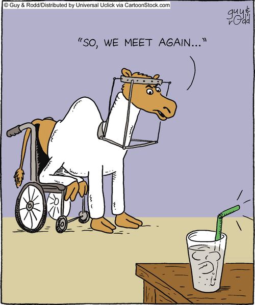 'So we meet again...'