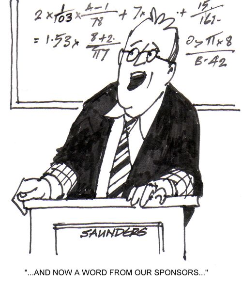 '...And now a word from our sponsors...'