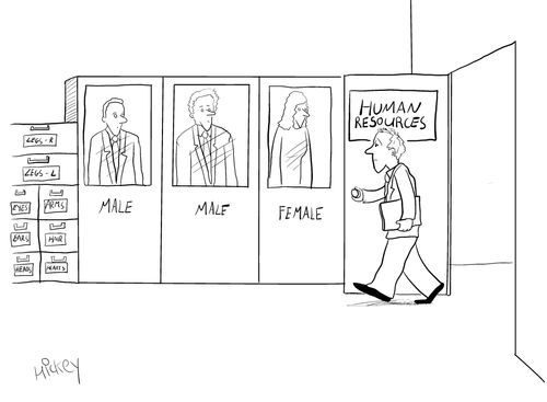 Human resources department is a stock full of humans.