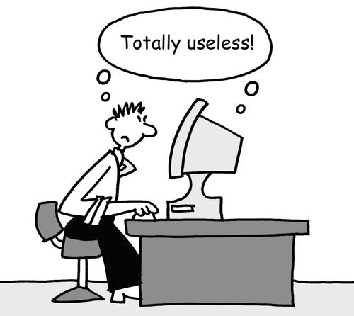 'Totally useless!'