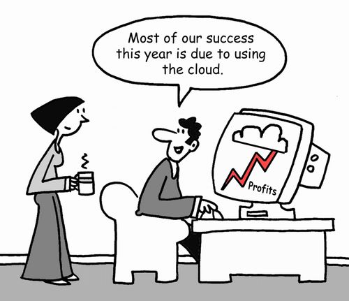 'Most of our success this year is due to using the cloud.'