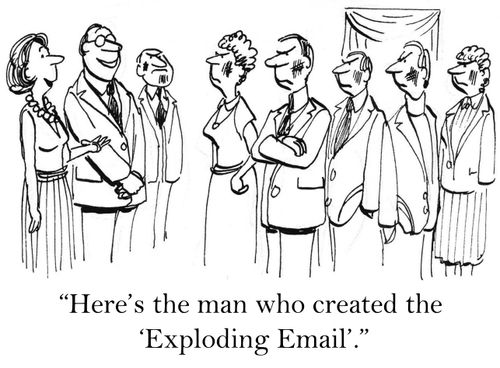 'Here's the man who created the 'Exploding Email'.'