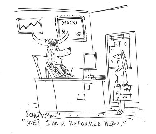 'Me? I'm a reformed bear.'