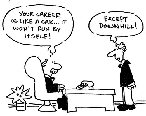 Career advice from the boss
