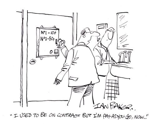 'I used to be on contract but I'm pay-as-you-go, now...'