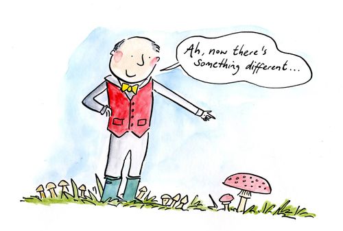 'Ah, now's there's something different....'