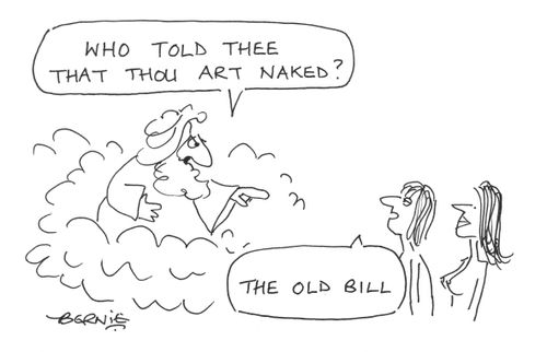 'Who told thee that thou art naked?'