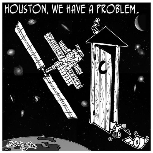 'Houston, we have a problem.'