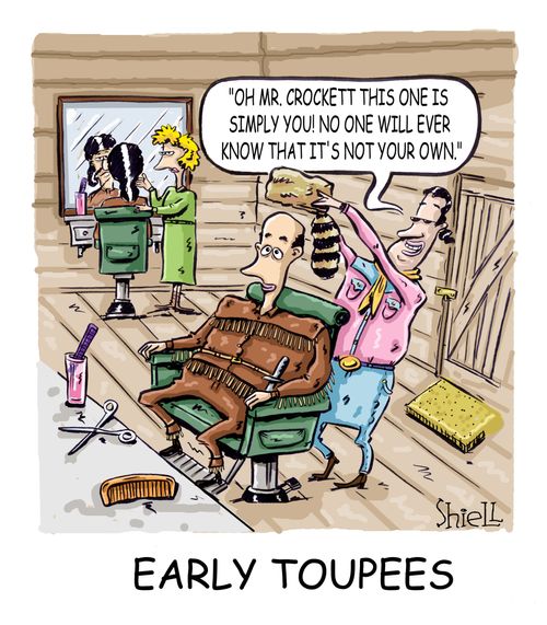 'Early Toupees'. 