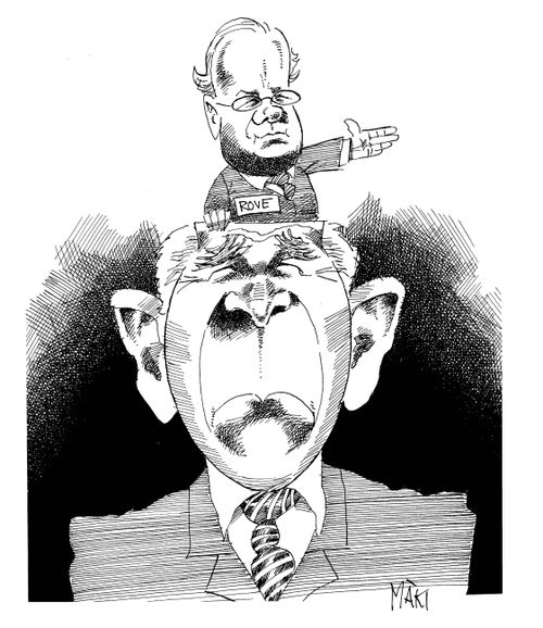 Bush's brain.