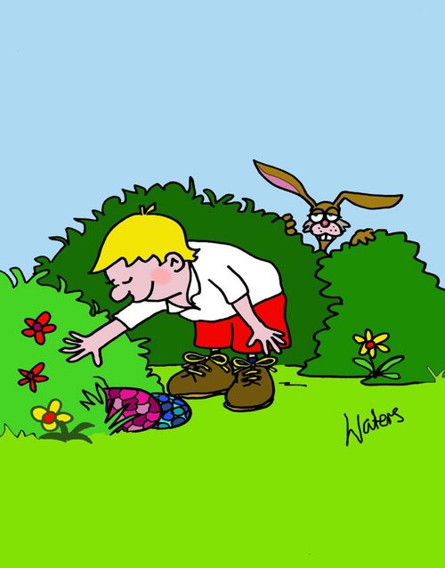 Easter Egg hunt.
