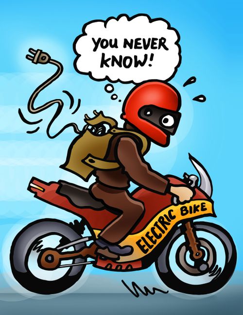 Electric bike.