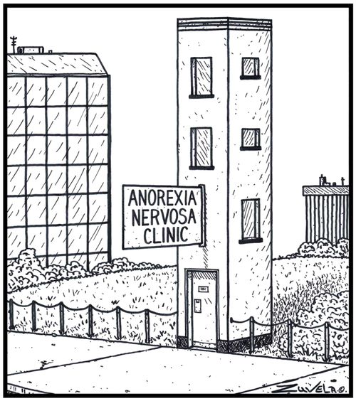 Anorexia Nervosa Clinic An Anorexic looking building