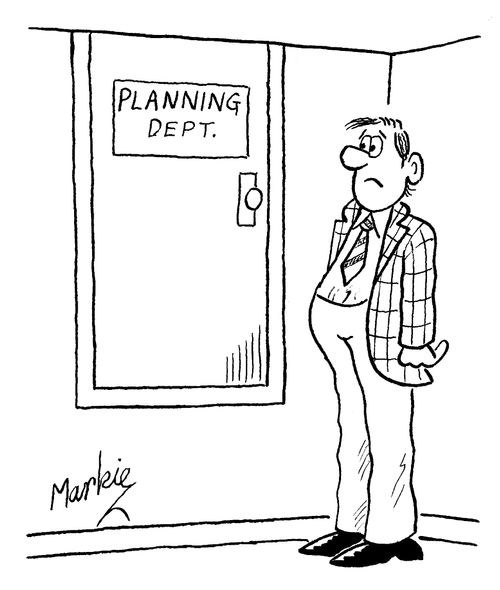 Planning Department Door