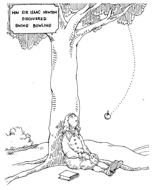 'How Sir Isaac Newton discovered swing bowling'