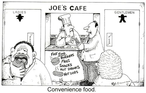 Convenience food.