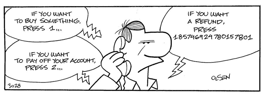 the complicated phone call