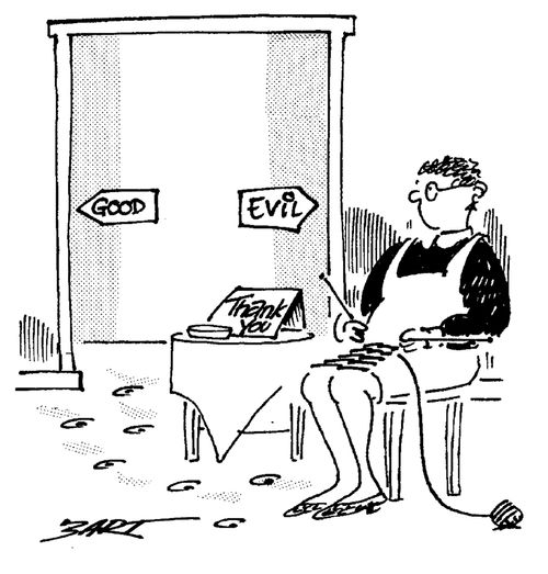 Good - Evil.