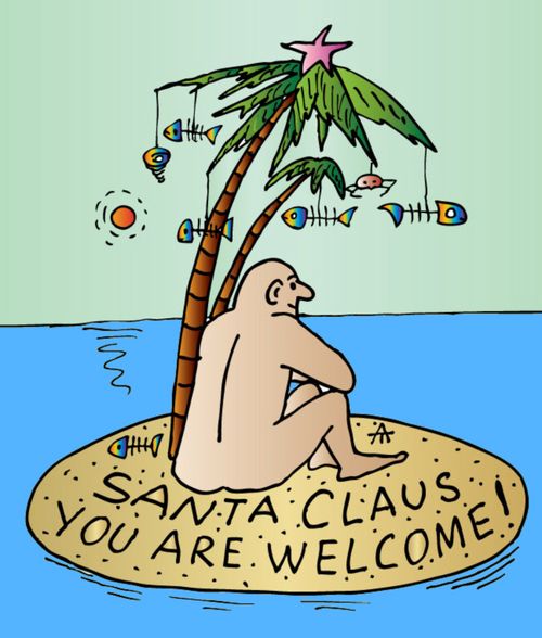 Santa Claus You Are Welcome.