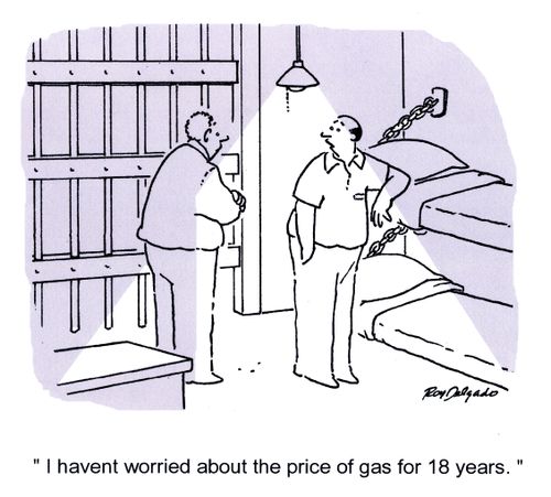 'I haven't worried about the price of gas for 18 years.'