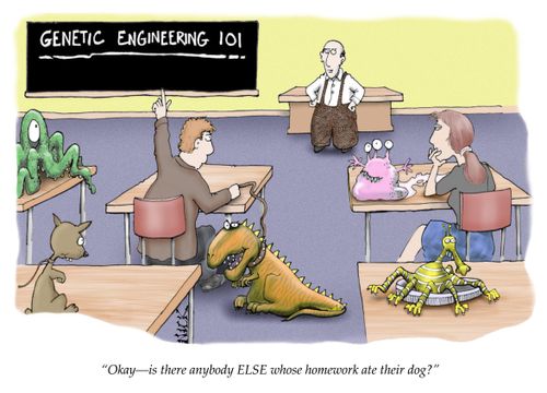 'Okay - is there anybody ElSE whose homework ate their dog?'
