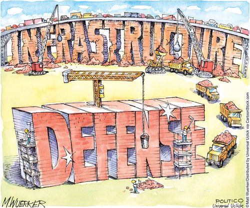 Infrastructure and Defense.