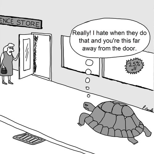 'Really! I hate when they do that and you're this far away from the door.'