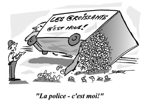 'La police - c'est moi!'