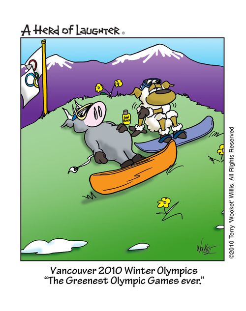 Vancouver 2010 Winter Olympics. The Greenest Olympics ever.