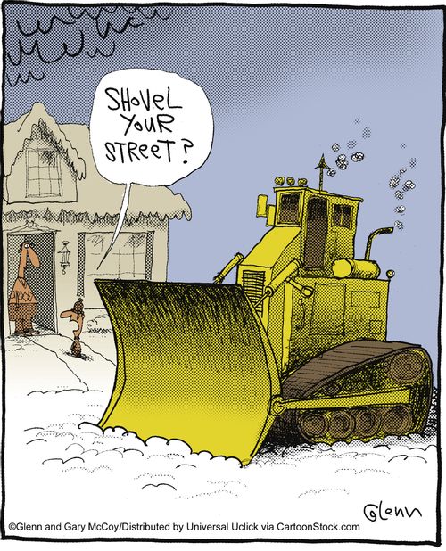 'Shovel your street?'