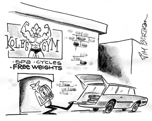 Kole's Gym: Free weights